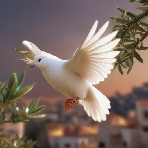 Illustration of Ceasefire Breakthrough: Hope Restored for Gaza Amid 15 Months of Conflict