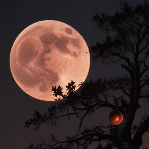 Celestial Wonder: Mars Teams Up with Full Wolf Moon for Captivating Show