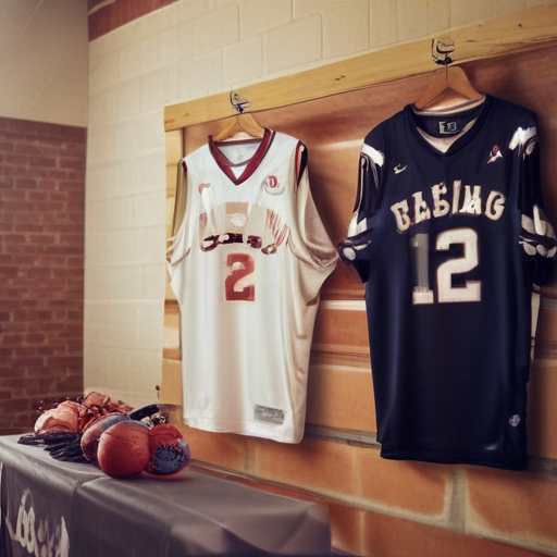 Illustration of Dreams in Motion: Two Seniors Sign with Colleges Amidst Athletic Triumphs
