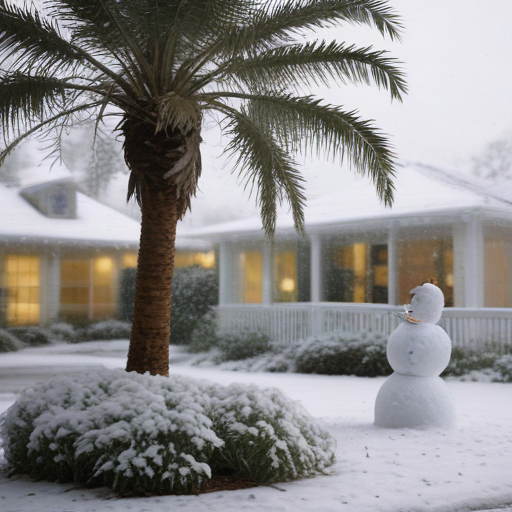 Florida’s Unlikely Winter Wonderland: Record Snowfall Surprises Residents