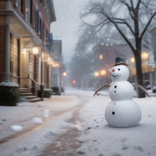 Illustration of Historic Snowfall Looms Over Tallahassee: Are You Prepared?