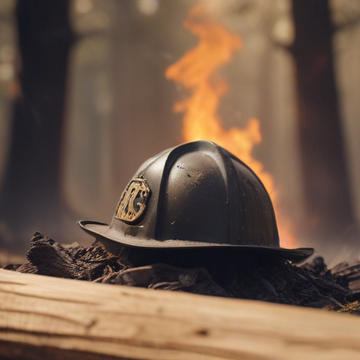 Illustration of Hope Amidst the Flames: LA's Fight Against Wildfires and Community Resilience