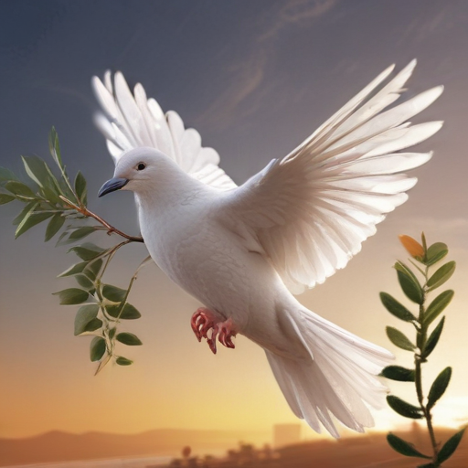 Illustration of Hope on the Horizon: Israel and Hamas Reach Ceasefire Agreement