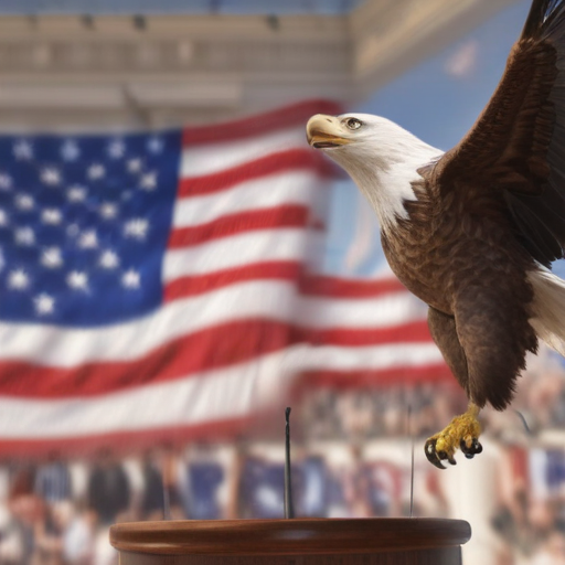 Illustration of Musk's Vision for a Transformed America: Rallying Cry at the Inauguration