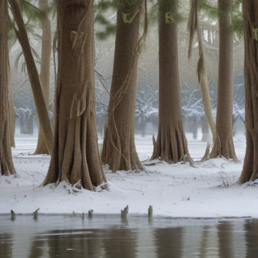 Illustration of New Orleans Faces Rare 'Bayou Blizzard' as Winter Storm Hits