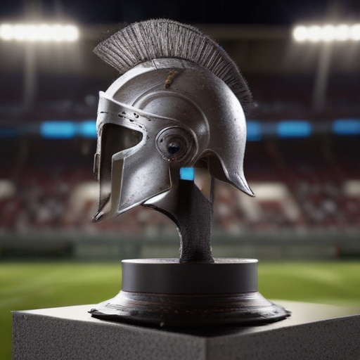 Illustration of Spartans Rise to Glory: A Game of Resilience and Teamwork!