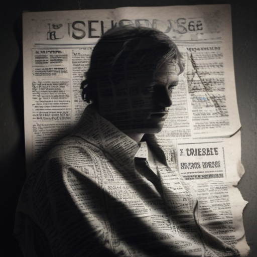 Illustration of Unraveling Shadows: Neil Gaiman's Disturbing Allegations and a Survivor's Journey