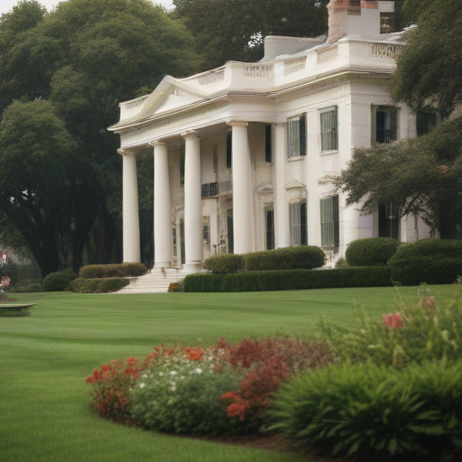 Illustration of Vance Family Takes Center Stage: A New Era at the Vice Presidential Mansion