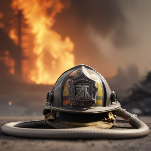 Illustration of Ventura County on High Alert as New Auto Fire Sparks Concerns