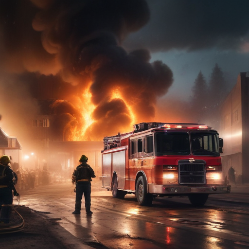 Inferno Engulfs SPS Technologies: Community on Edge as Fire Rages On