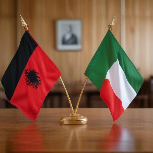 A Unique Welcome: Albanian Leader Kneels for Italian Prime Minister