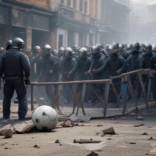 Chaos Unfolds in Wrocław: Fans and Police Clash Before Big Match!