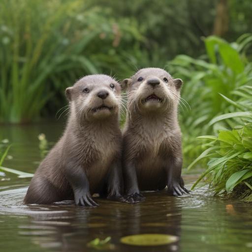 Cincinnati Zoo Welcomes Adorable Otter Pups Just in Time for Mother's Day!