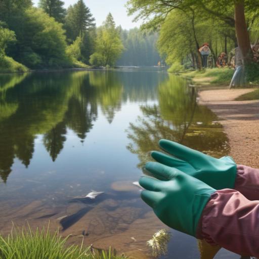 Community Takes the Plunge for a Cleaner Lake!