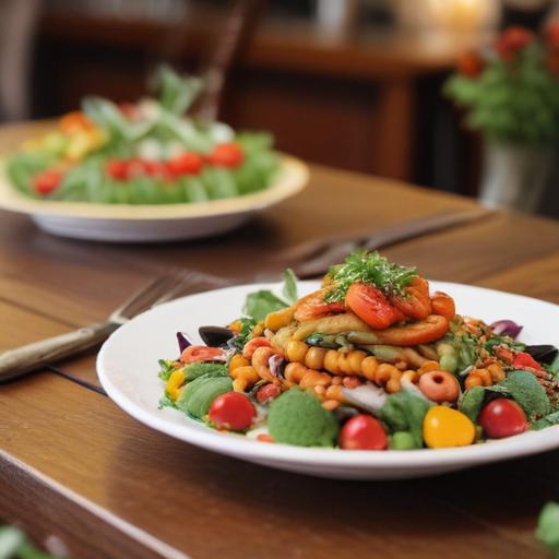 Diners Dive into Delicious Vegan Delights!