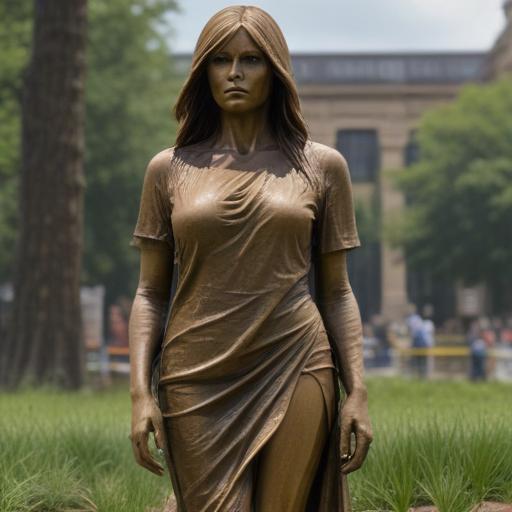 Melania Trump's Bronze Statue Stolen: What Does This Mean for Sevnica?