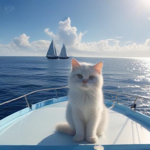 Sailing into Freedom: One Man's Journey Across the Pacific with His Cat