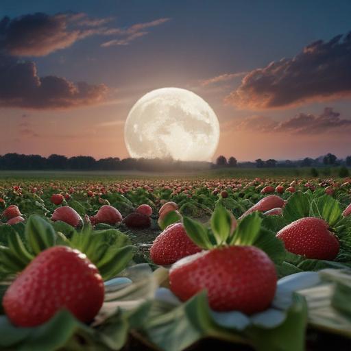 "Celestial Dance: What to Expect from June's Strawberry Moon"