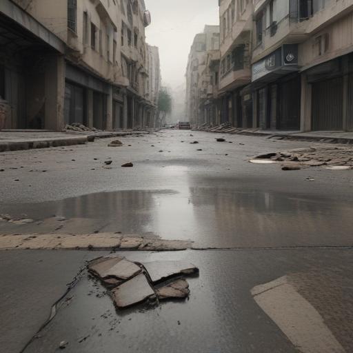 Destruction in Ramat Gan: A City on Edge After Missile Strikes
