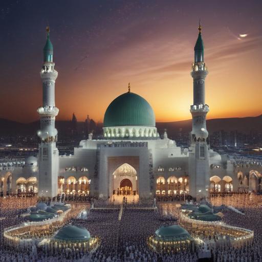 Eid Al-Adha: Experience the Spiritual Symphony from Mecca's Grand Mosque!