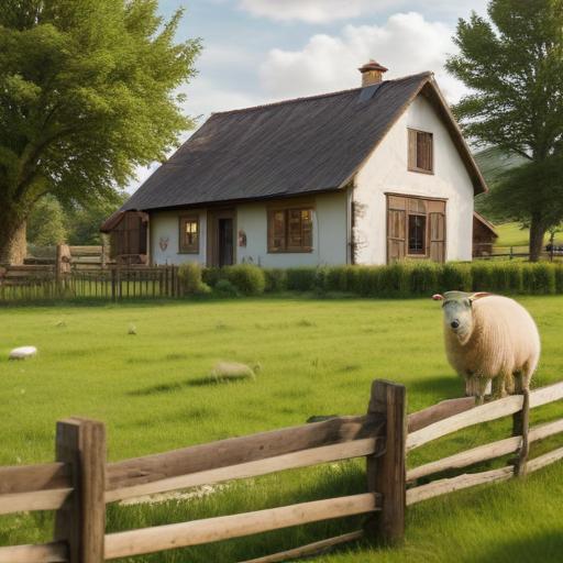 Ellen's Whimsical Farmhouse: A Peek Inside Their Sheep-filled Retreat!