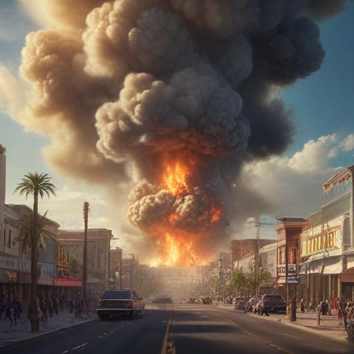 Explosion Rocks Las Vegas: Eyewitnesses Capture Chaotic Scene