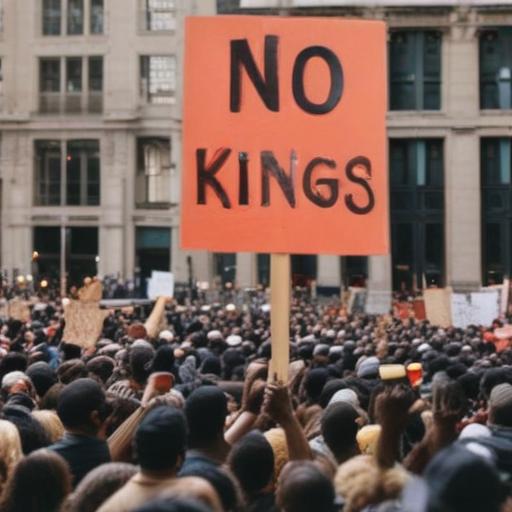"No Kings: Protesters Unite Against Trump's Policies in Philadelphia"