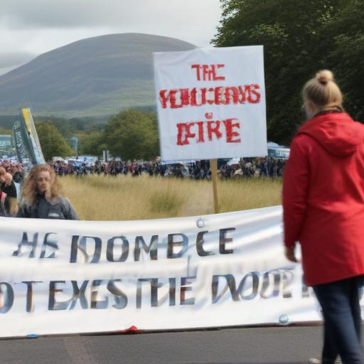 Protests Erupt in Killarney Against US Congressman Amid Gaza Crisis