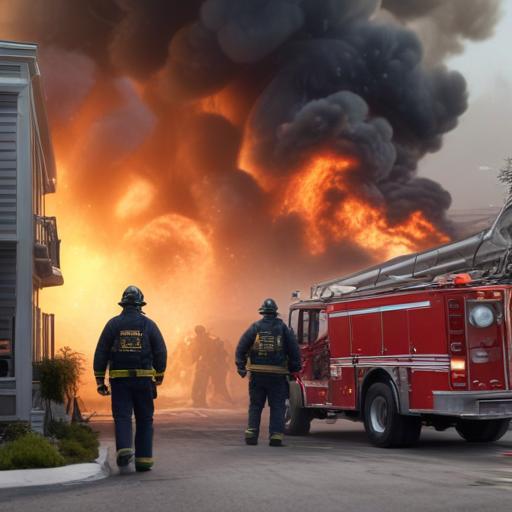 Sacramento's Morning Fire: Crews Battle Blaze at Apartment Complex