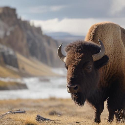 Tragic Encounter: Bison Falls Victim to Yellowstone's Hidden Dangers