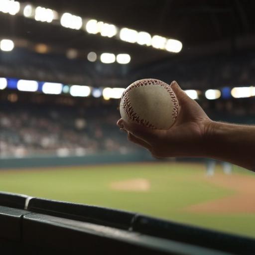 "Unexpected Distraction: Fan Throws Ball in MLB Game!"
