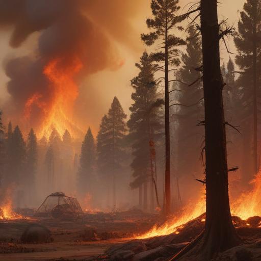 Wildfire Blazes Out of Control: Oak Ridge Fire Threatens Navajo Nation