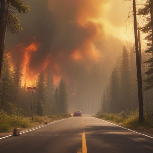 Wildfires Rage in Oregon: Evacuations and Road Closures Enact Urgency
