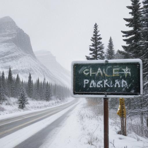 Winter Storm Triggers Sudden Closure at Glacier National Park