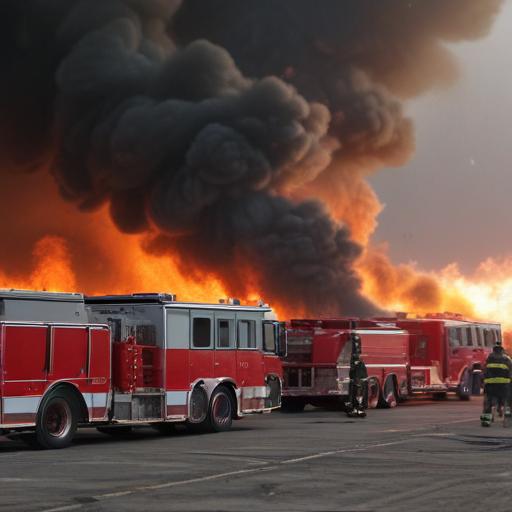 Major Warehouse Blaze Hits Oakland: Firefighters Battle Four-Alarm Inferno