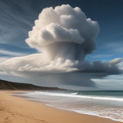Portugal's Coast Captivated by Rare "Tsunami Roll" Cloud