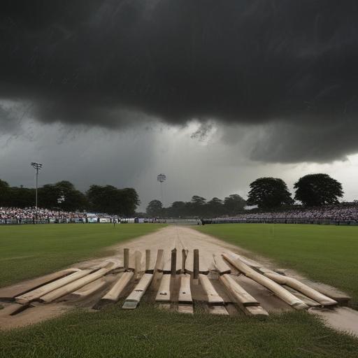 Rain Clouds and Cricket Drama: Can India Seal Victory?