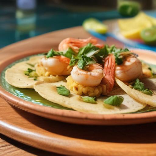 Dive into Bobby Flay's Perfect Poolside Shrimp Tostadas!