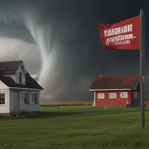 Jackson County Tornado Warning Urges Urgent Shelter