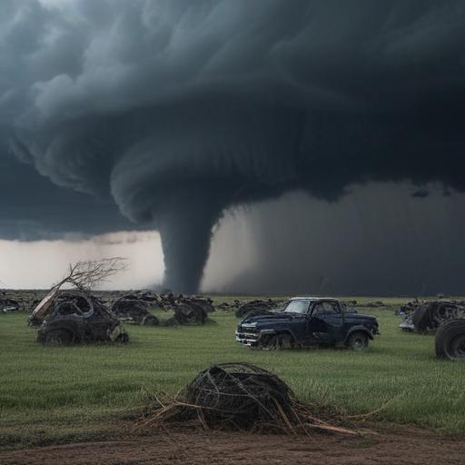 Raging Storm Strikes Grand Forks: Tornado Fears and Destruction Unfold