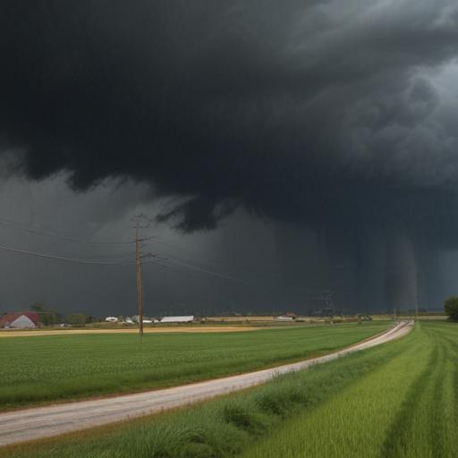 Tornado Warning Lifted as Storm Weakens in Henry County, Iowa, with Outages Reported