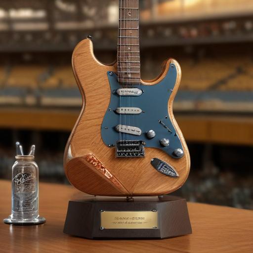 Vedder Cup: Seattle Mariners Win Playable Guitar Trophy by Eddie Vedder and Fender
