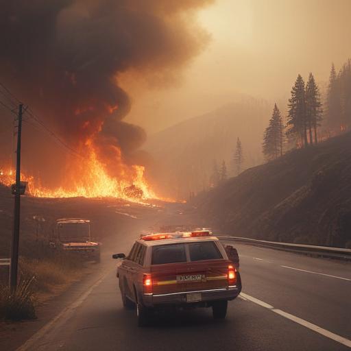 Wildfire Erupts in Los Padres: Evacuations and Highway Closures Announced