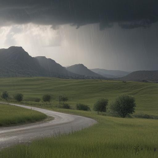 "Wyoming's Wild Weather: Sun and Rain Clash on Thursday!"