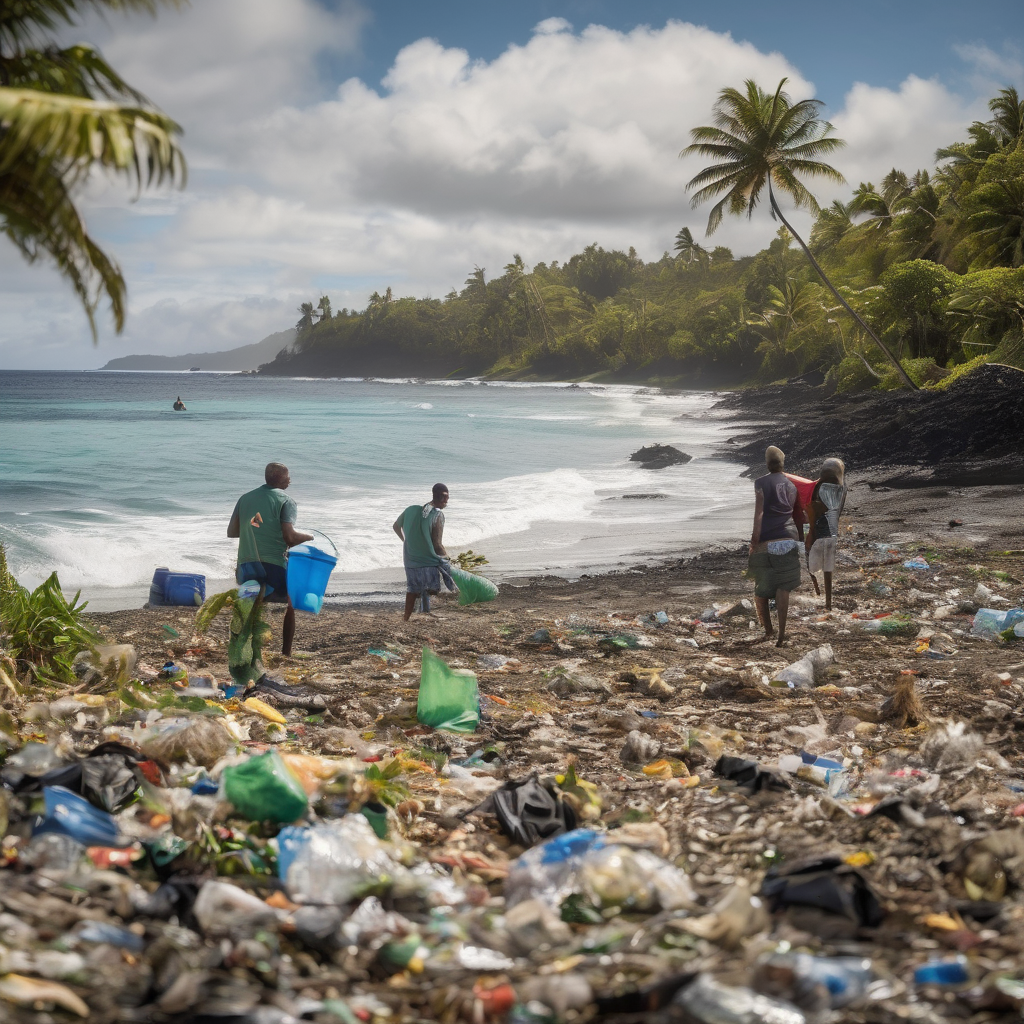 Fiji's Litter Fight: Communities Unite to Turn Waste into Value