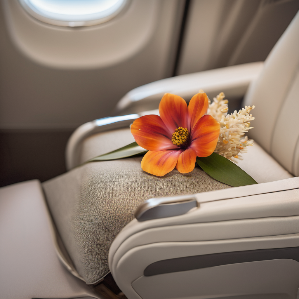 Fiji Airways Introduces Handcrafted Vau Flowers In-Flight
