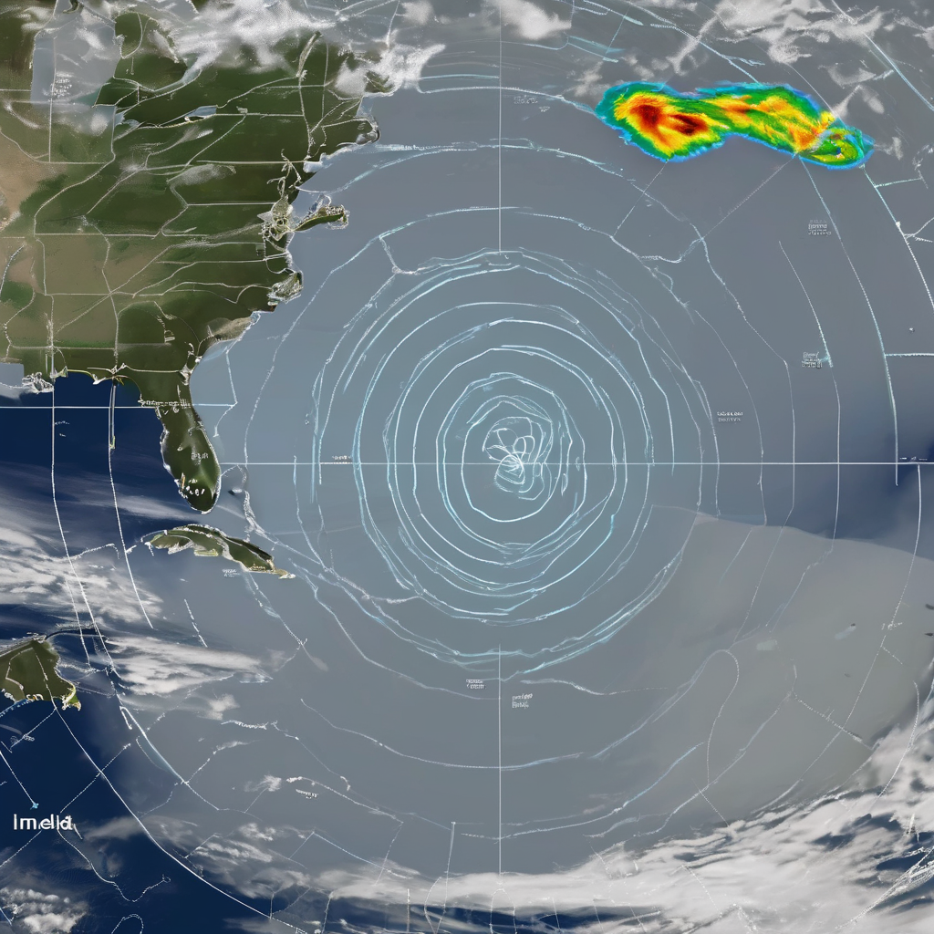 Rare Fujiwhara Moment as Imelda and Humberto Loom Over the Atlantic