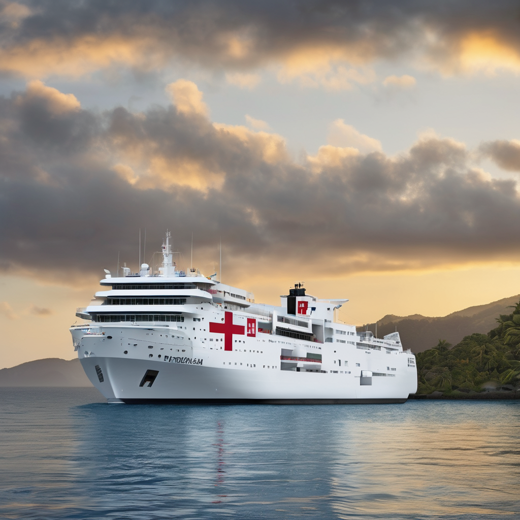 China-Fiji health ties deepen as PLA hospital ship visits Fiji