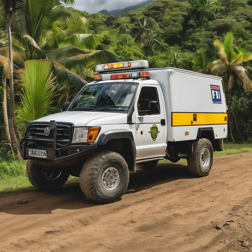 Donated 4×4 Ambulance Boosts Emergency Care in Fiji’s Remote Tavua Region