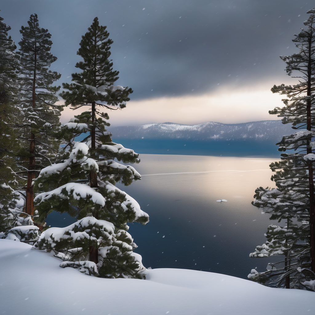 Lake Tahoe Braces for First Major Snowstorm of the Season